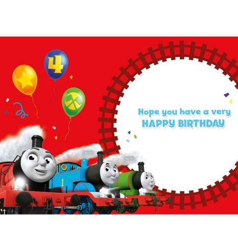 4 Today Thomas & Friends 4th Birthday Card Extra Image 1